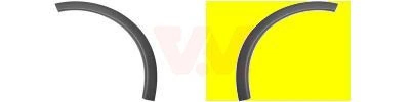 Image of VAN WEZEL Fender flare VAN WEZEL 3777526