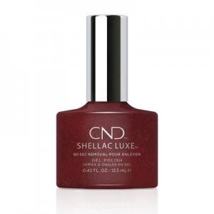 image of CND Shellac Luxe Gel Nail Polish 110 Dark Lava