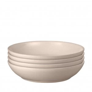 Image of Intro Warm Taupe Set Of 4 Pasta Bowl