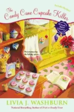 Image of candy cane cupcake killer