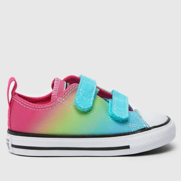 Image of Converse multi all star lo 2v Girls Toddler toddler Multi UK 5 (EU 21)