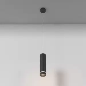 image of Maytoni Orlo Integrated LED Pendant Ceiling Light Black 4000K