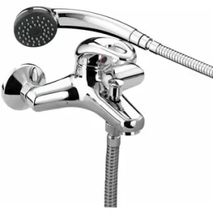 Image of Java Wall Mounted Bath Shower Mixer Tap - Chrome Plated - Bristan