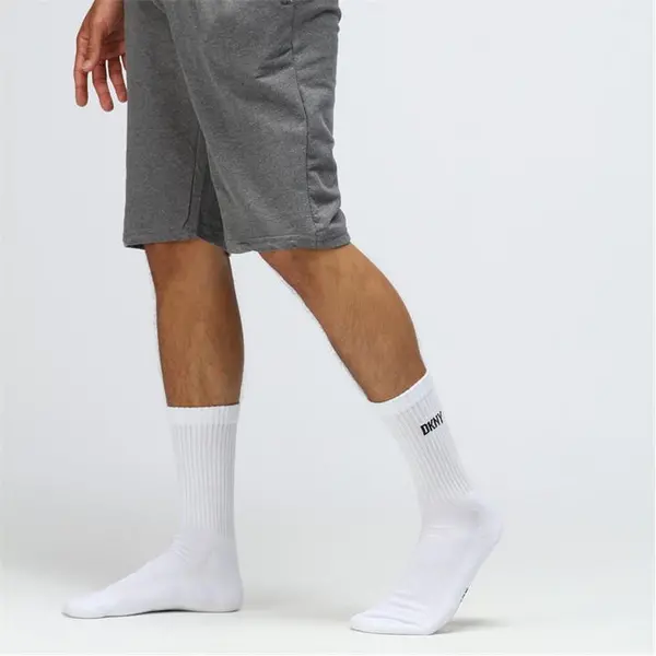 Image of DKNY 5 Pack Radde Socks Crew Socks Mens 7-11 Multi 43315399060
