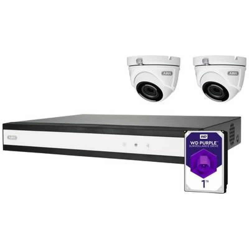 Image of ABUS Performance Line TVVR33622D Analog AHDUberwachungskamera-Set...