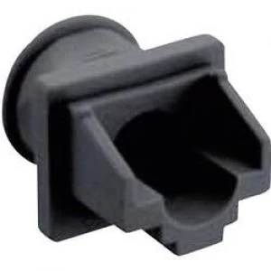 image of Lumberg 2533 01 2533 01 Protective Cap RJ45 RJ45 Black