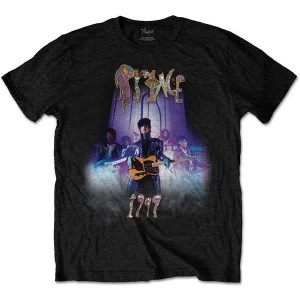 image of Prince - 1999 Smoke Mens Large T-Shirt - Black