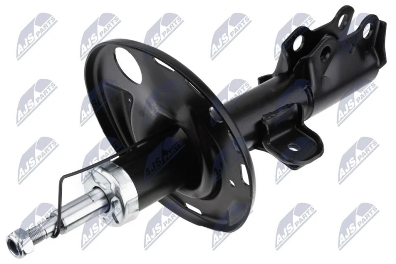 Image of NTY A-TY-054 Shock absorber Front Axle Left, Gas Pressure, Twin-Tube, Suspension Strut, Bottom Clamp Shock Absorber (854)