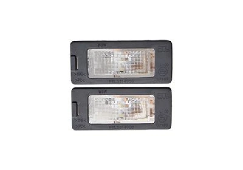 Image of VAN WEZEL Number plate light VAN WEZEL 7637920