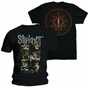 image of Slipknot Creatures Mens Black T Shirt: X Large