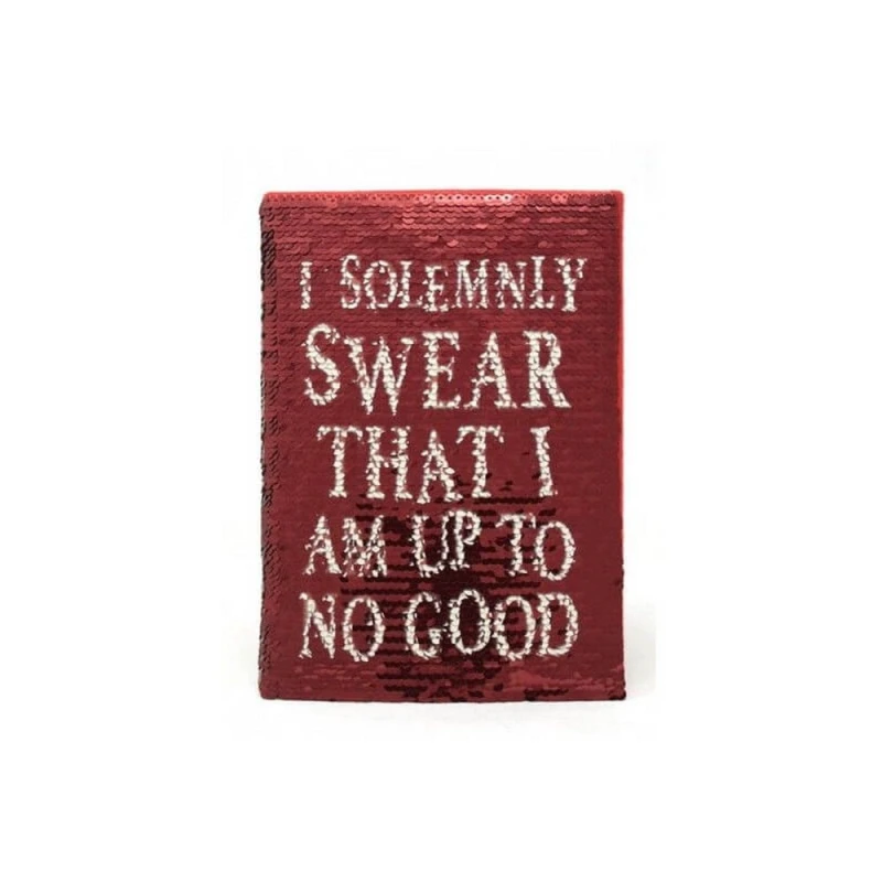 Image of Harry Potter Premium Sequin Flip A5 Notebook Red unisex