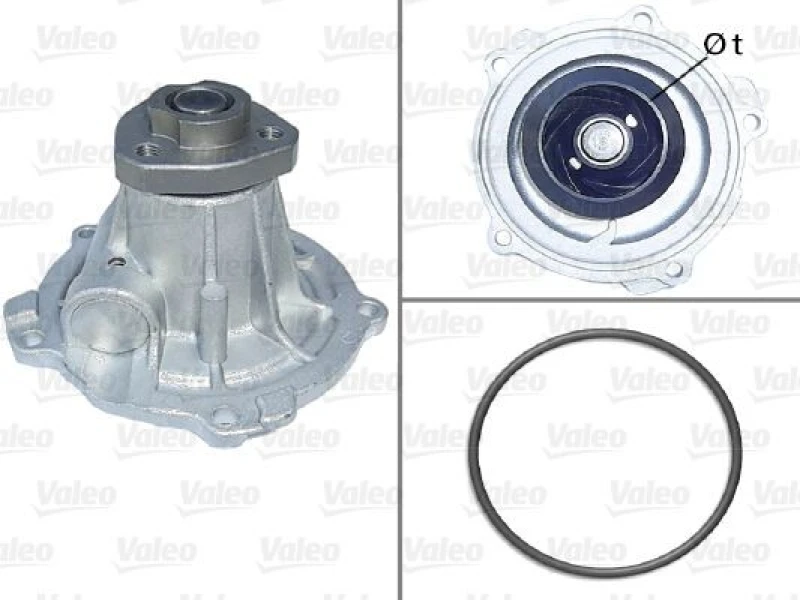Image of Water pump VALEO 506513