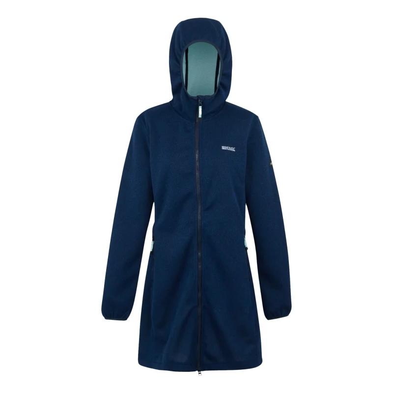 Image of Womens zipped fleece Regatta Bloomfield Bleu Female 40