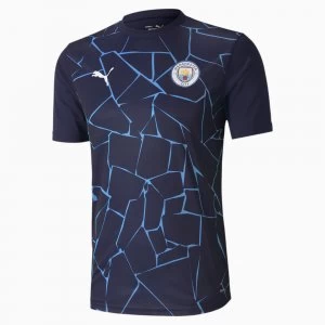 Image of PUMA Man City Stadium Mens Jersey, Peacoat/Light Blue, size 2X Large, Clothing