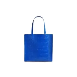 image of Ted Baker Croccon Large Tote Bag - Blue