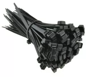 Image of Evo Labs Black Cable Ties 200 x 2.5mm 100 Pack