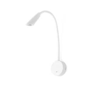 Image of Boken LED Indoor Wall Light Reading Lamp White