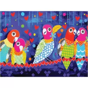 Maxwell&williams - Love Hearts Tea Towel Love Birds