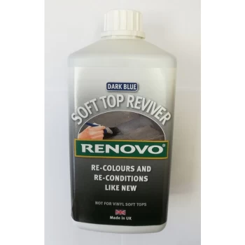 Soft Top Reviver - Blue - 1 Litre - RHRBLU1122 - Renovo