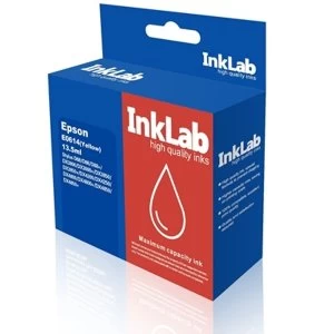 image of InkLab 614 Epson Compatible Yellow Replacement Ink