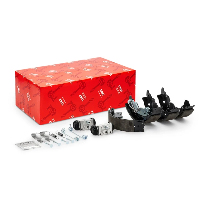 Image of TRW BK1777 Brake Set, drum brakes with wheel brake cylinder Aluminium Brake Set,drum brakes (3859)