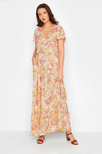 image of Long Tall Sally Tall Maxi Dress Yellow