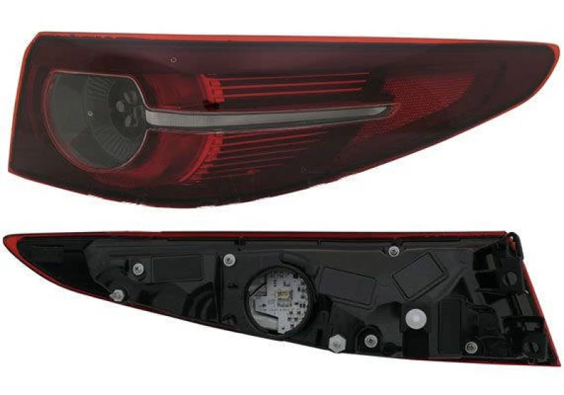 Image of ALKAR 2240652 Rear light without bulb holder, Right, LED Combination Rearlight (391)