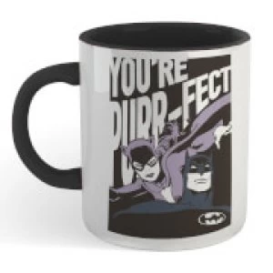 image of Batman You're Purr-fect Mug - White/Black