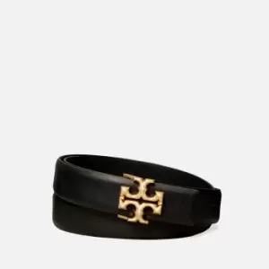 image of Tory Burch Eleanor Leather Belt - S