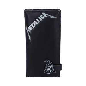 image of Metallica Black Album Embossed Purse