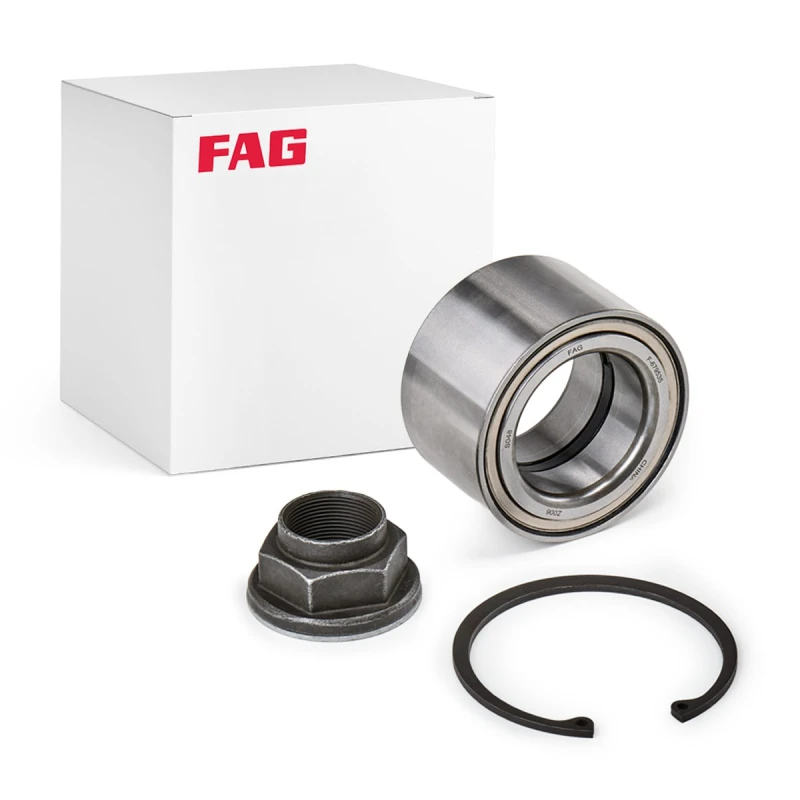 Image of FAG 713 6405 50 Wheel bearing kit Photo corresponds to scope of supply, with ABS sensor ring Wheel Bearing Kit (654)