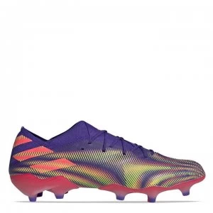 image of adidas adidas Nemeziz .1 Football Boots Firm Ground - Ink/SignPink