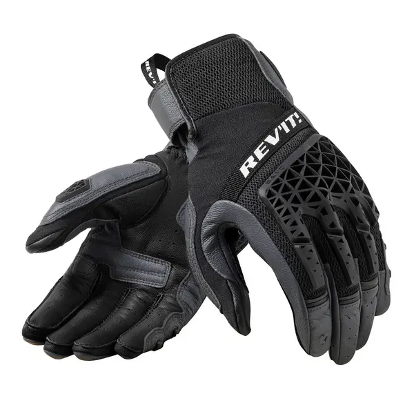 Image of REV'IT! Sand 4 Gloves Gray Black Size 4XL