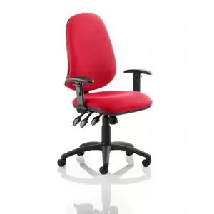 Image of Eclipse XL Lever Task Operator Chair Bespoke With Height Adjustable