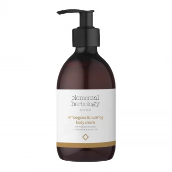 Image of Elemental Herbology Lemongrass and Nutmeg Body Cream 290ml