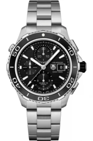 Image of Mens TAG Heuer Aquaracer Calibre 16 Automatic Chronograph Watch CAK2110.BA0833