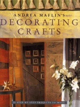 Image of Andrea Maflins Decorating Crafts by Andrea Maflin Hardback