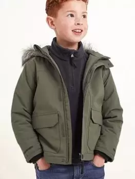 Image of Boys, TOG24 Pecket Parka Jacket, Khaki, Size 10-11 Years
