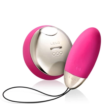 image of LELO Lyla 2 Sex Bullet Massager - Hot Cerise with Sense Motion Technology