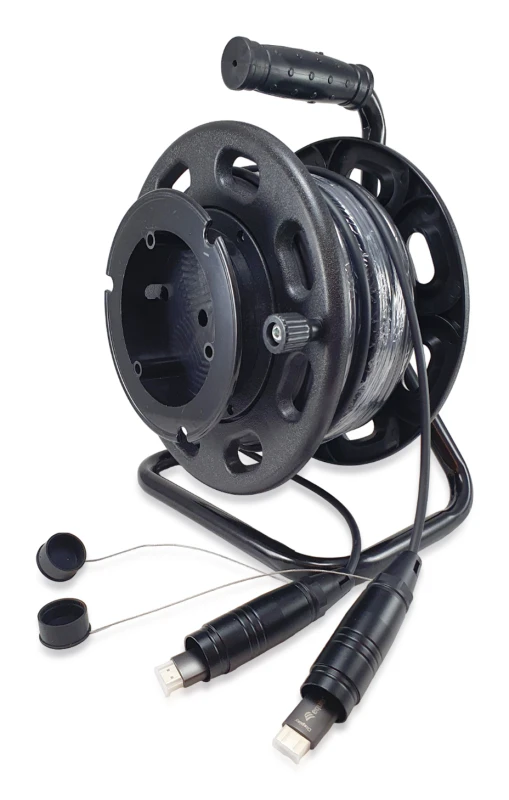 Image of Equip HDMI 2.1 Active Optic Armored Cable. 50m. 8K/60Hz. 4K/120Hz. 48G