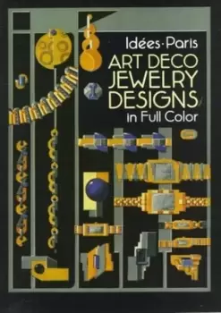Image of Art deco jewelry designs in full color by Ides-Paris