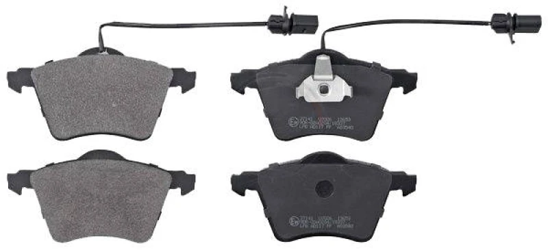 Image of A.B.S. 37141 Brake pad set with integrated wear sensor Brake Pad Set,disc brake (402)