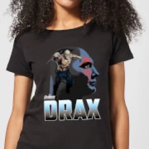 Image of Avengers Drax Womens T-Shirt - Black