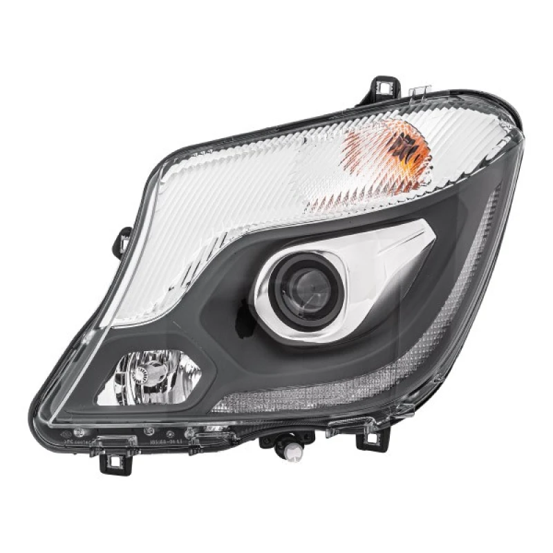 Image of HELLA 1EJ 011 030-311 Headlights H7, Left, with glow discharge lamp, Bi-Xenon Headlight (259)