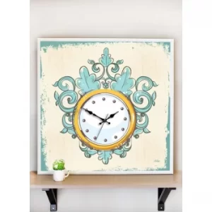 DVS027 Multicolor Decorative Wall Clock