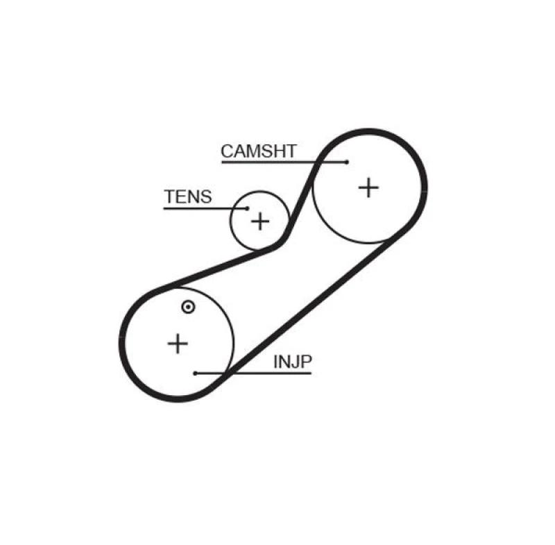 Image of GATES Timing Belt GATES 5464XS