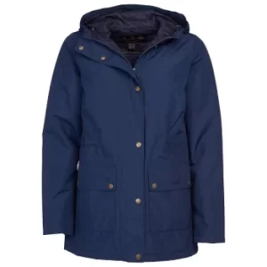 Image of Barbour Womens Oak Jacket Navy 10
