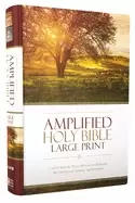 Image of amplified holy bible large print hardcover captures the full meaning behind