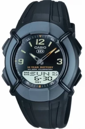 Image of Mens Casio Heavy Duty Combination Alarm Chronograph Watch HDC-600-1BVES