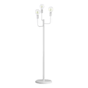 Image of Onli Mantis 3 Light Multi Arm Floor Lamp, White